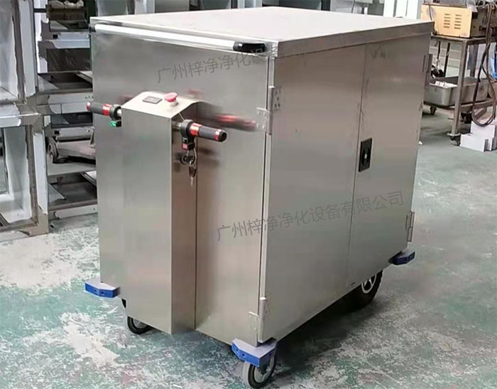 無(wú)菌物品電動(dòng)運(yùn)送車又稱為無(wú)菌物品運(yùn)送車、無(wú)菌密封下送車、無(wú)菌物品回收車。